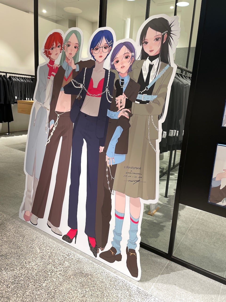 tamimoon collab standee
