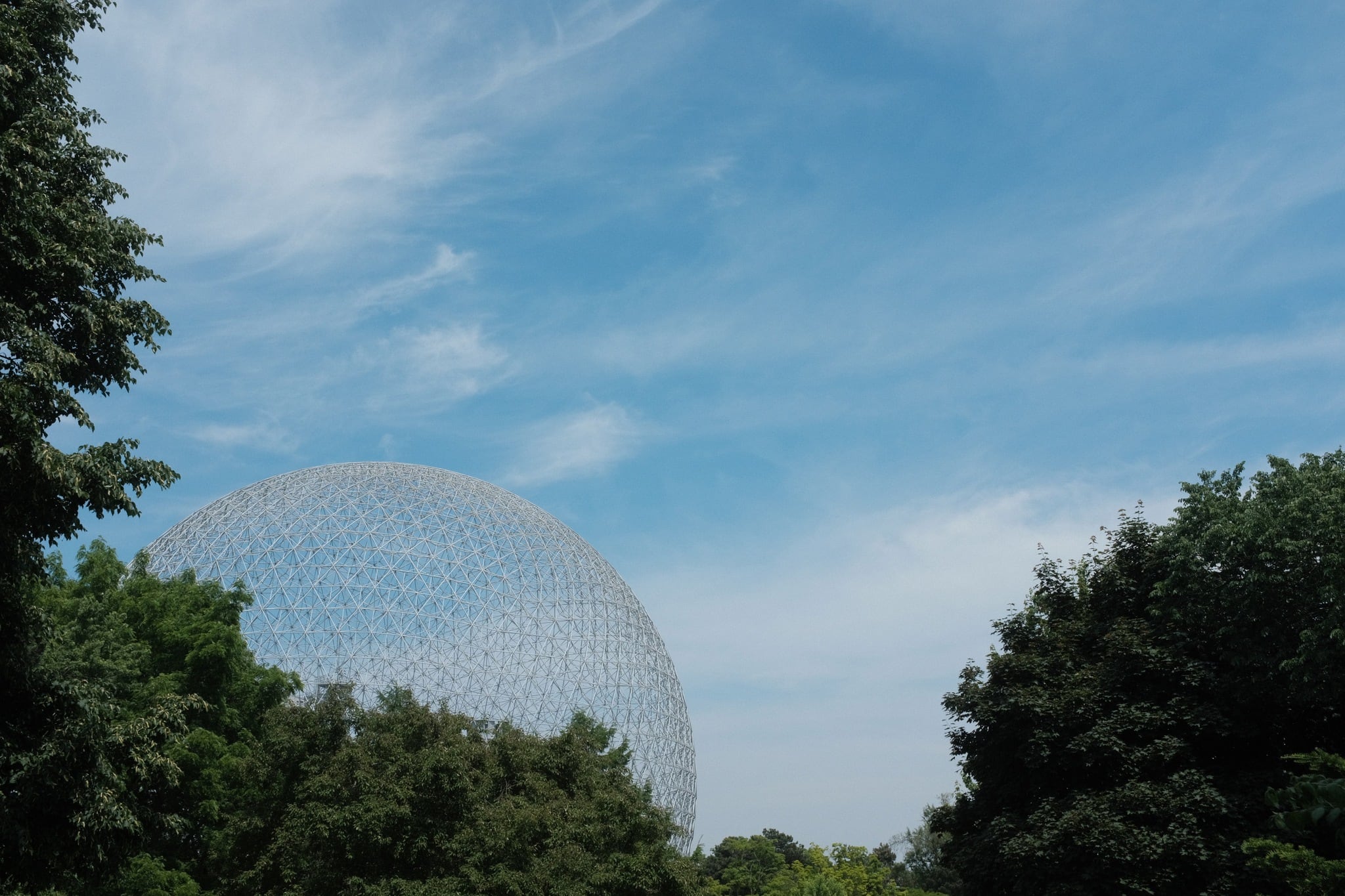 biosphere, we stopped here for like 15 minutes but it was SO hot