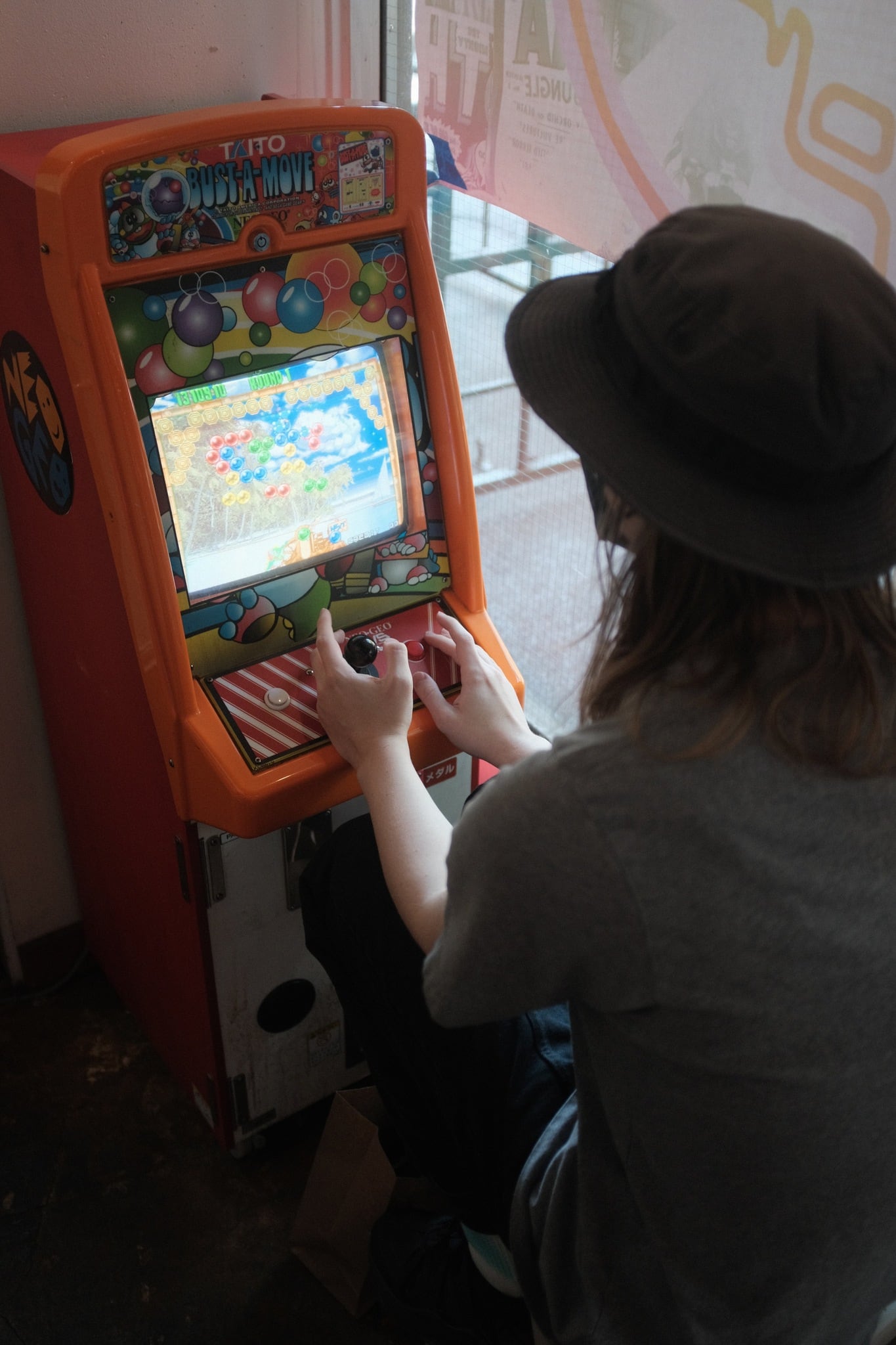 tiny puzzle bobble cab!